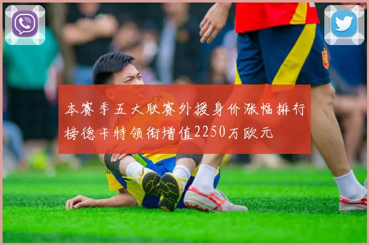 本赛季五大联赛外援身价涨幅排行榜德卡特领衔增值2250万欧元